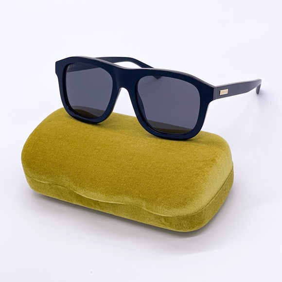 NEW GUCCI MEN BLACK SUNGLASSES GG1316S 001 - Picture 1 of 7